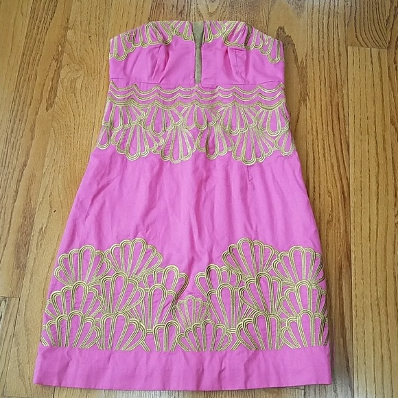NEW Lilly Pulitzer Pink Dress - Picture 1 of 8